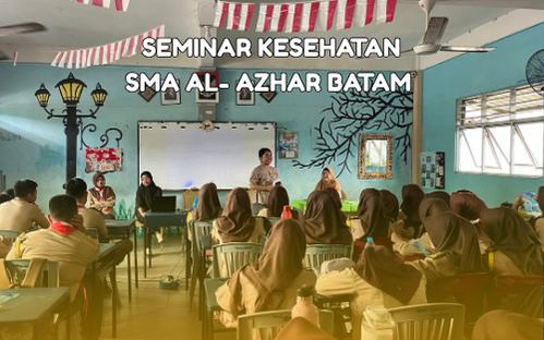 Seminar Kesehatan SMA Al-Azhar Batam: Membangun Generasi Sehat, Aktif, dan Peduli